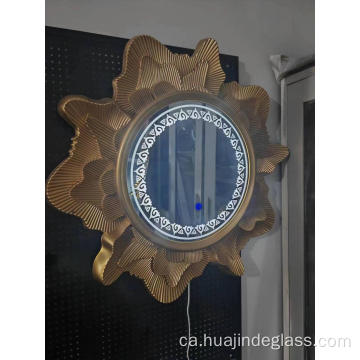 Decoració interior de vidre mirall de maquillatge LED